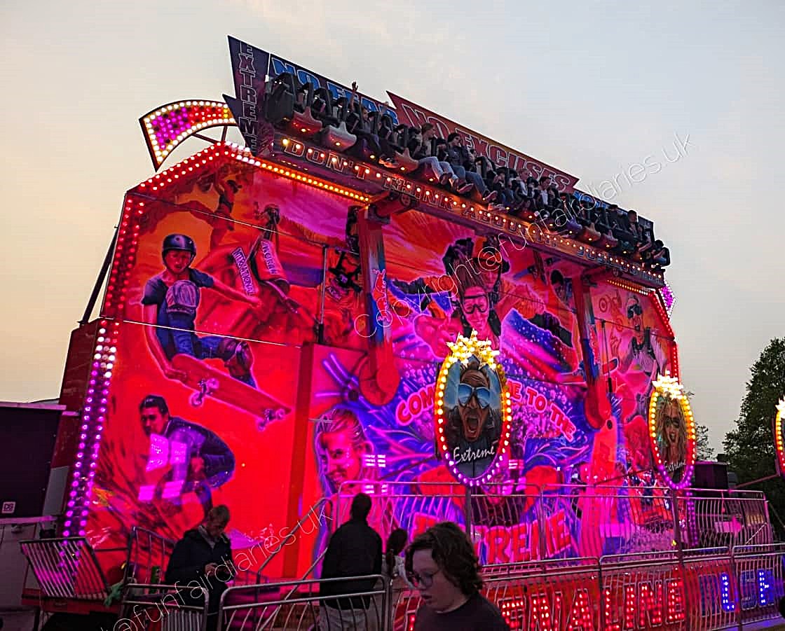 Albert Evans Atmoshere Creator running at Boston World Of Fun